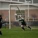 Huron junior keeper Katie Yeatts makes a save on Tuesday, April 23. Daniel Brenner I AnnArbor.com